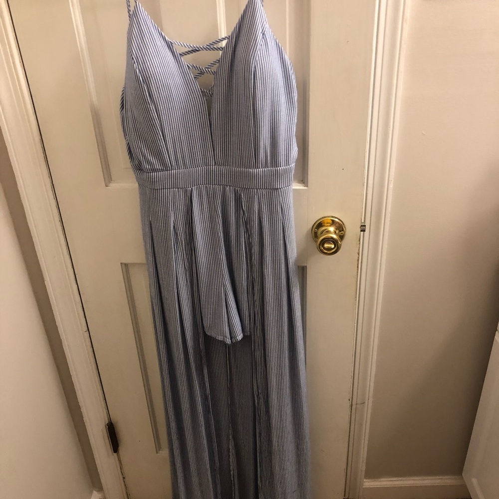 Jumpsuit- COMFY CUTE AND WEARABLE WITH A CARDIGAN!